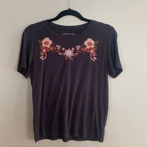 Women’s Floral Embroidered Tee